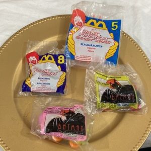 - Vintage Batman & transformers 90s McDonald’s toys sealed new 4ct